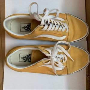 Vans Yellow Old Skool Shoes